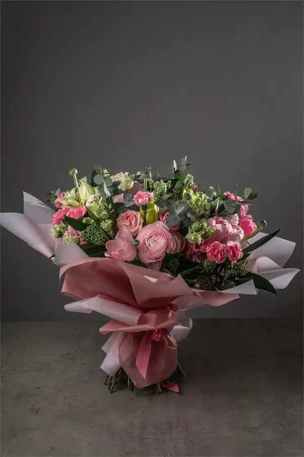 Букет "Для любимой" (в упаковке) Flowers09