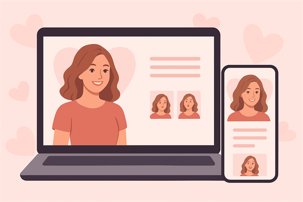 Персональный сайт с фото, видео и поздравлениями на заказ САЙТ