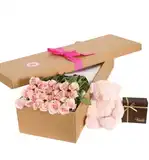 Hot Surprise Box: сюрприз-бокс в подарок на праздник (День рождения, Корпоратив, Свадьба) П51