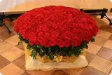Большая коробка-сюрприз с подарками и шарами внутри КОРОБКА СЮРПРИЗ