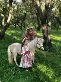 Катание детей на маленьких лошадках (не пони) МАСЛЕНИЦА7