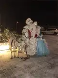 Катание на санях - упряжке с живыми оленями МАСЛЕНИЦА3