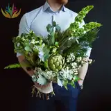 Мужской букет цветов на 23 Февраля, 9 мая flow23