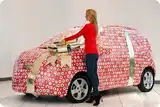 Розыгрыш - пранк "спрятанный автомобиль" Р28ПД38