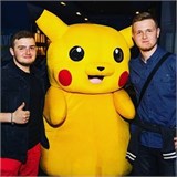 Ростовой костюм покемона Пикачу АК2