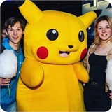 Ростовой костюм покемона Пикачу АК2