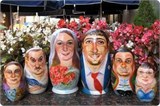 Супер-подарок: шарж или портрет человека на матрёшке ПД12