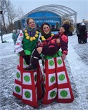 Чукотские ряженые с традиционными шествиями на масленицу МАСЛЕНИЦА4