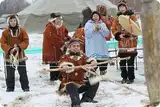 Чукотские ряженые с традиционными шествиями на масленицу МАСЛЕНИЦА4