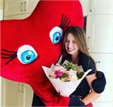 Ростовая кукла Сердце: аренда или продажа СЕРДЦЕ