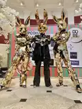Зеркальные люди на Welcome ЗЕРКАЛЬНЫЕ