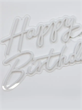Неоновая надпись HAPPY BIRTHDAY 57 на 35 см НЕОН5