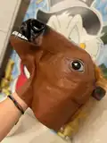 Карнавальная маска лошади - коричневая Лошадь2