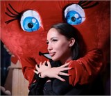 Актёр, аниматор в ростовом костюме красного Сердца СЕРДЦЕ2